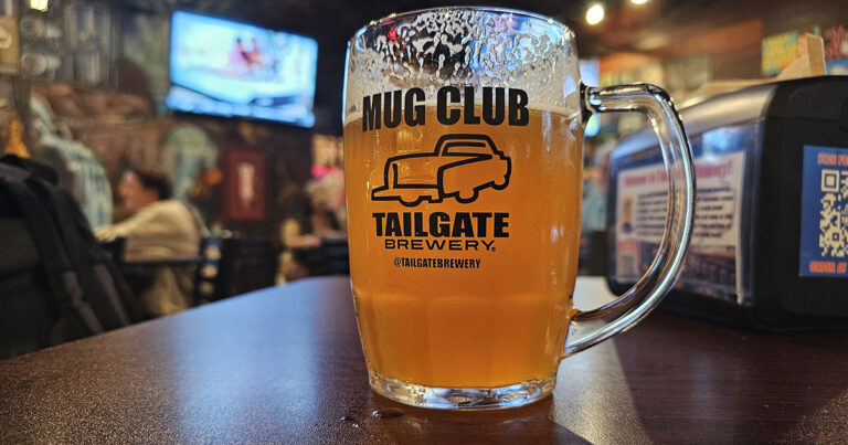 Mug Club Beer at Tailgate Brewery