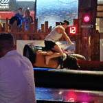Bull riding at Wild Beaver