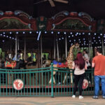 Carousel at the zoo.